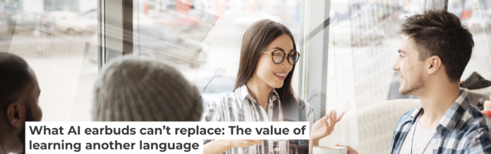 Being able to follow and contribute to a live group conversation is the gold standard of language learning. Zinkevych/iStock via Getty Images